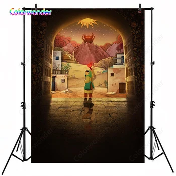 Cartoon Backdrop for Kids Birthday Prop Little Girl Pavana 5x7ft Brick Floor Wooden Door Fairy Tale World Background Photography
Cartoon Backdrop for Kids Birthday Prop Little Girl Pavana 5x7ft Brick Floor Wooden Door Fairy Tale World Background Photography