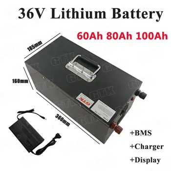 Customized 36V 60Ah 80Ah 100Ah lithium ion battery pack with BMS for solar energy storage solar system rickshaw+10A charger
Customized 36V 60Ah 80Ah 100Ah lithium ion battery pack with BMS for solar energy storage solar system rickshaw+10A charger