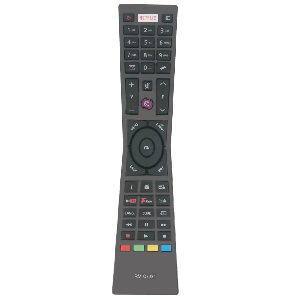 New TV remote control RM-C3231 RMC3231 fits for Currys JVC Smart 4K LED TVs with NETFLIX YouTube LT24C656 LT-24C656 LT24C661
New TV remote control RM-C3231 RMC3231 fits for Currys JVC Smart 4K LED TVs with NETFLIX YouTube LT24C656 LT-24C656 LT24C661