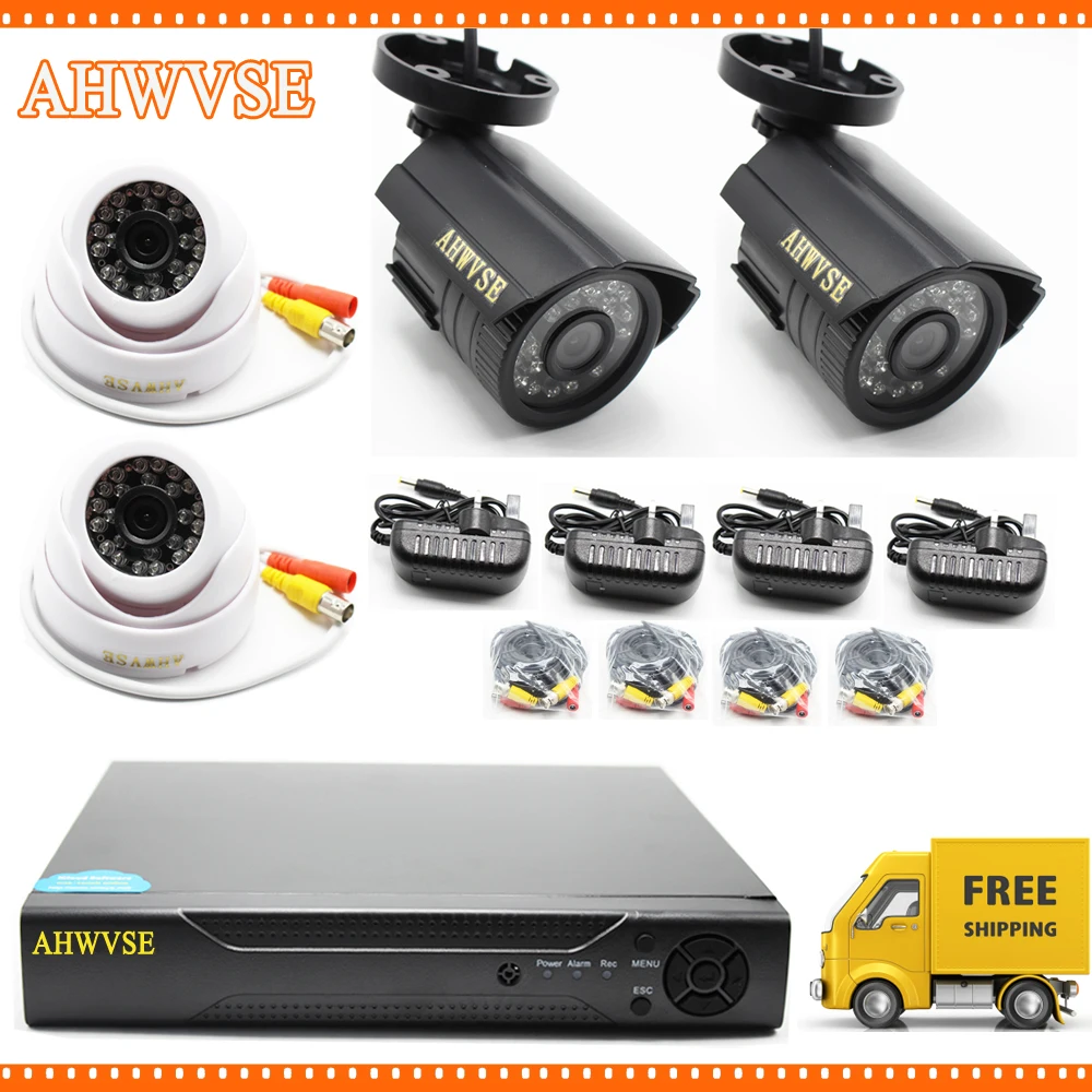HD 5mp AHD Крытый безопасности Камера Системы CCTV Товары теле- и видеонаблюдения 4ch dvr