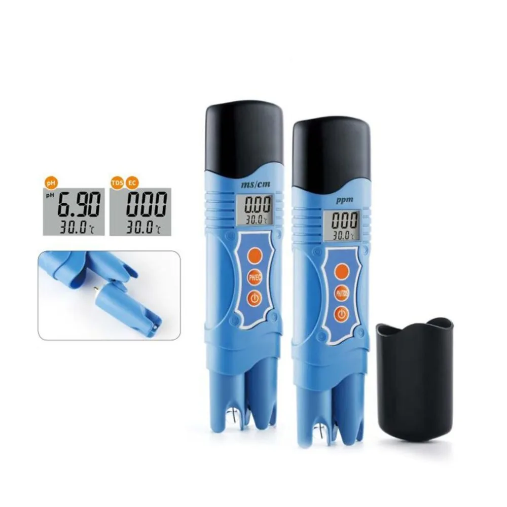 PH TDS Meter Tester Portable Digital LCD Water Quality Testing Pen TDS Meter Tester Temperature Meter
PH TDS Meter Tester Portable Digital LCD Water Quality Testing Pen TDS Meter Tester Temperature Meter