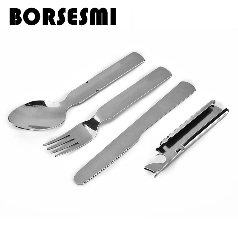 2019 quality camping cutlery set stainless steel knife fork scoop bottle opener detachable 4 in 1 combination tableware
2019 quality camping cutlery set stainless steel knife fork scoop bottle opener detachable 4 in 1 combination tableware