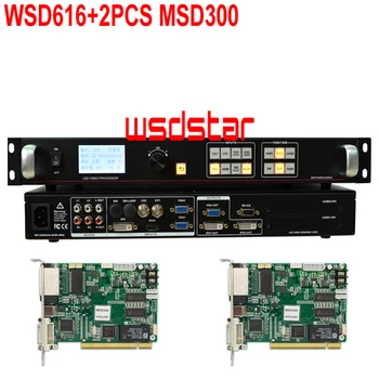 WSD616+2PCS MSD300 LED screen video processor HDMI/DVI/VGA/CVBS Support PIP & POP Support freeze images 2018 Hot Sales
WSD616+2PCS MSD300 LED screen video processor HDMI/DVI/VGA/CVBS Support PIP & POP Support freeze images 2018 Hot Sales