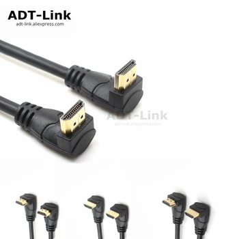 4K HDMI 2.0 Cable 90/270 Degree Elbow Angle HDMI to HDMI Cable 2K*4K 1ft 2ft 6ft 1080P 3D for TV PC Projector PS3 PS4 Laptop 
4K HDMI 2.0 Cable 90/270 Degree Elbow Angle HDMI to HDMI Cable 2K*4K 1ft 2ft 6ft 1080P 3D for TV PC Projector PS3 PS4 Laptop