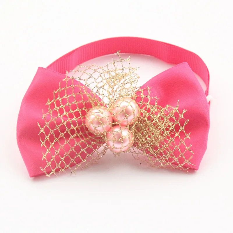 Armi store Handmade Pink Three Pearl Decoration Ribbon Princess Bow Ties For Dogs Dog Tie 31033 Pet Accessories Wholesale
Armi store Handmade Pink Three Pearl Decoration Ribbon Princess Bow Ties For Dogs Dog Tie 31033 Pet Accessories Wholesale