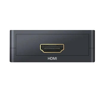 1080P Mini HDMI to VGA to RCA AV Composite Adapter Converter with 3.5mm Audio cable VGA2AV / CVBS + Audio to PC HDTV Converter
1080P Mini HDMI to VGA to RCA AV Composite Adapter Converter with 3.5mm Audio cable VGA2AV / CVBS + Audio to PC HDTV Converter