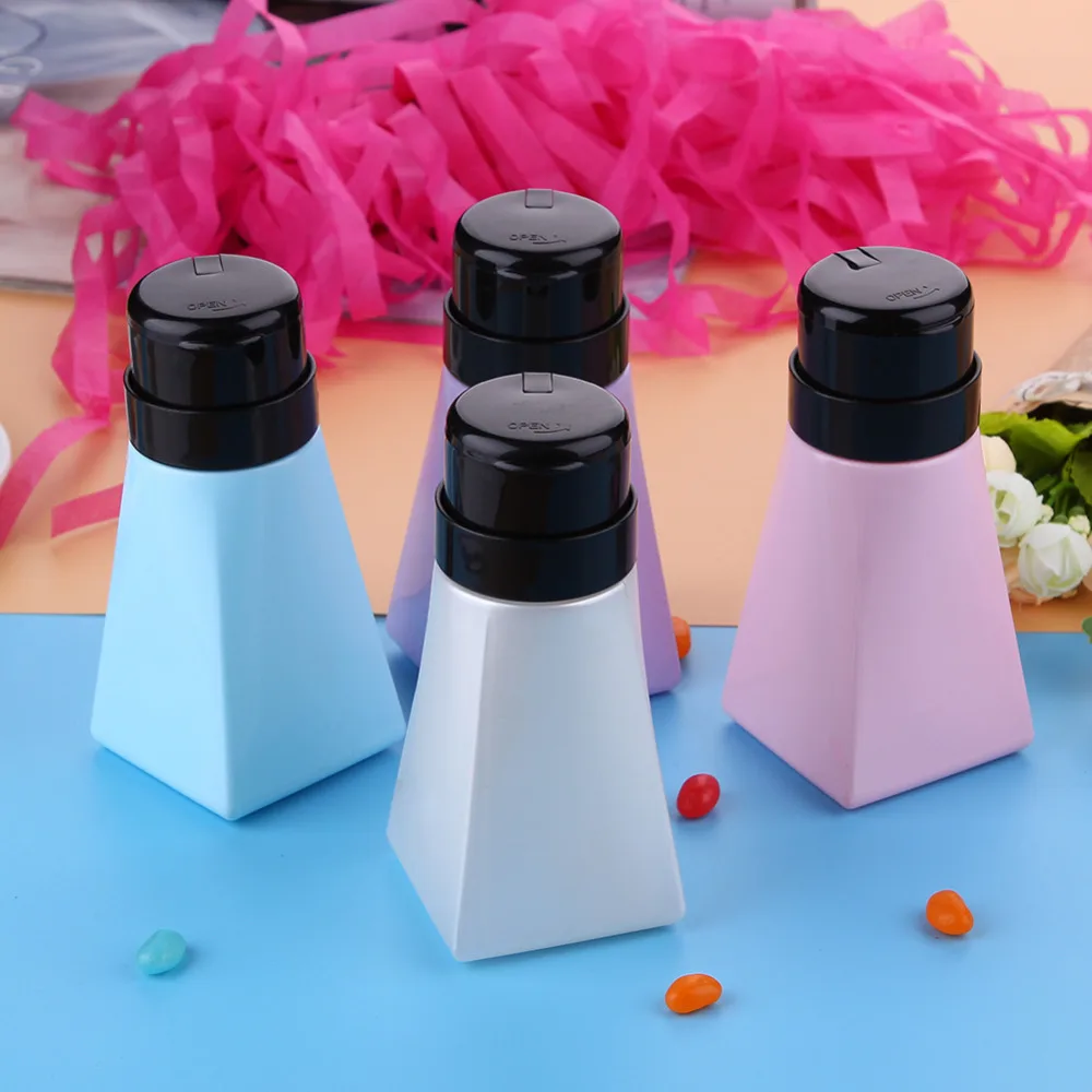 220ml Refillable Bottles Nail Pump Press Polish Container Empty Polish Remover Cleaner Bottle Dispenser Cone-Shape
220ml Refillable Bottles Nail Pump Press Polish Container Empty Polish Remover Cleaner Bottle Dispenser Cone-Shape