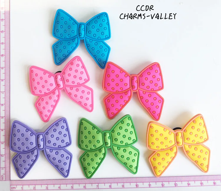 CCOR 10PCS PVC Cute Bowknot Shoe Charms Fit Kid's Cross Shoes, Cross Bracelets, Shoe Accessories, Children gift
CCOR 10PCS PVC Cute Bowknot Shoe Charms Fit Kid's Cross Shoes, Cross Bracelets, Shoe Accessories, Children gift