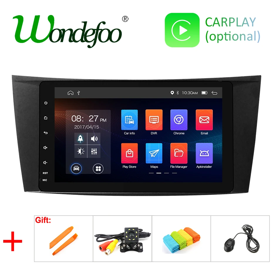 Android 9.0 4G 64G 2 Din CAR DVD GPS for Mercedes W211 W219 W463 CLS350 CLS500 CLS55 E200 E220 E240 E270 E280 multimedia player
Android 9.0 4G 64G 2 Din CAR DVD GPS for Mercedes W211 W219 W463 CLS350 CLS500 CLS55 E200 E220 E240 E270 E280 multimedia player