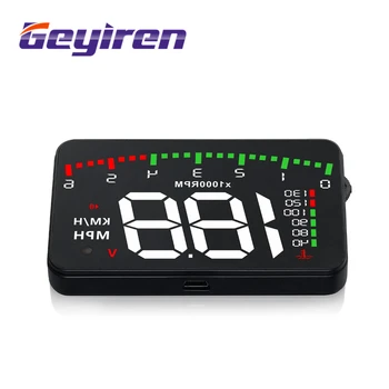 GEYIREN A900 3.5'' HUD Car Head up Display OBD II Subaru Forester XV Overspeed Warning Windshield Projector Alarm System
GEYIREN A900 3.5'' HUD Car Head up Display OBD II Subaru Forester XV Overspeed Warning Windshield Projector Alarm System