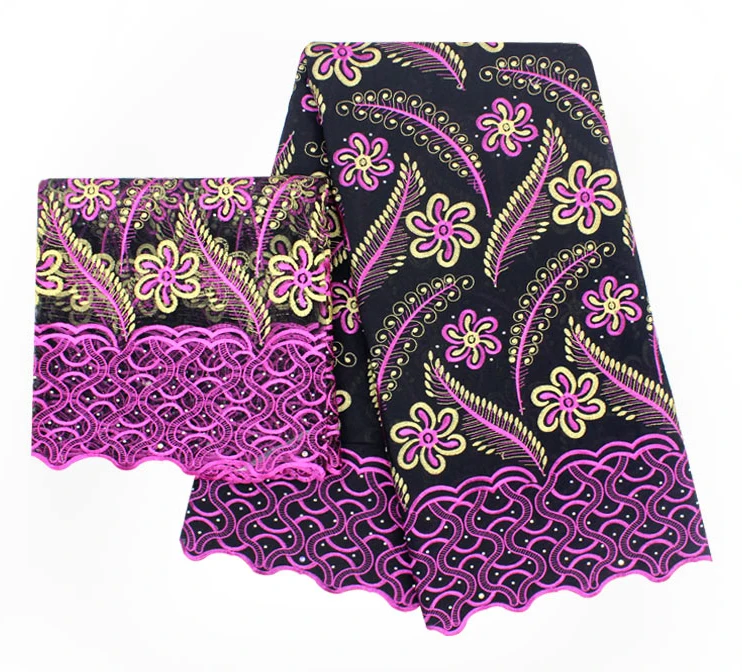 Cotton African Lace Fabric With Stone Embroidery High Quality Hot Selling Nigerian Swiss Voile Lace Fabric 5yards+2yards
Cotton African Lace Fabric With Stone Embroidery High Quality Hot Selling Nigerian Swiss Voile Lace Fabric 5yards+2yards