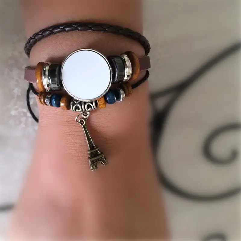 cowhide tower bracelets for sublimation knitted diy bracelet for women blank custom design consumables materials 8pcs/lot
cowhide tower bracelets for sublimation knitted diy bracelet for women blank custom design consumables materials 8pcs/lot