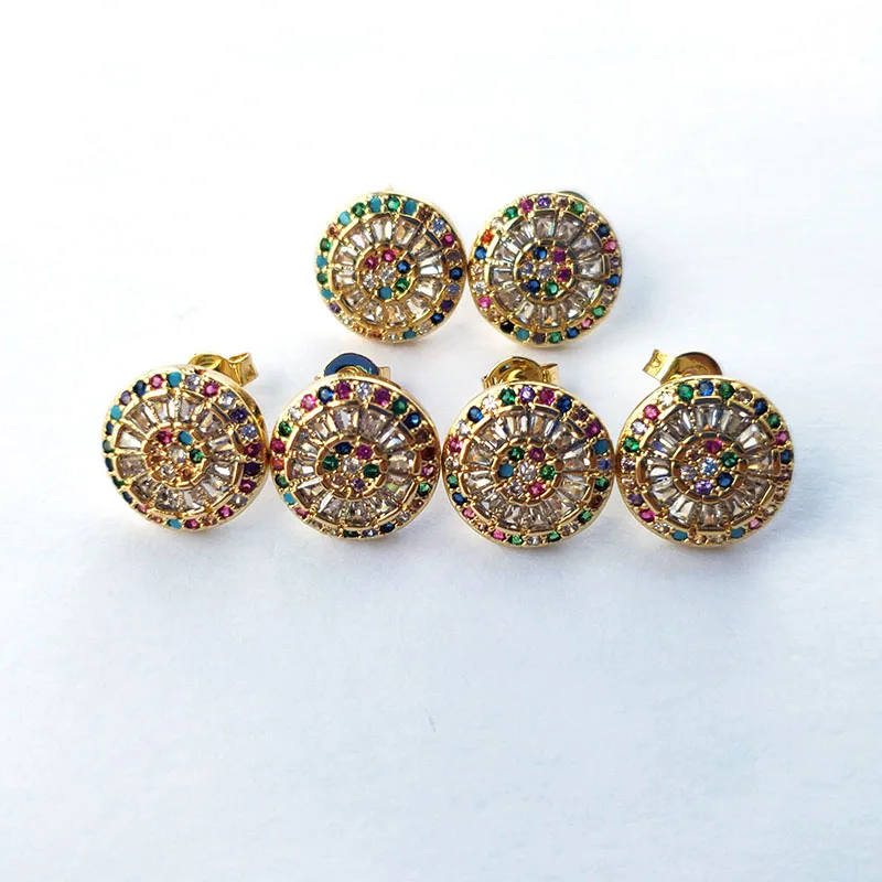 5Pairs Fashion studs earrings Rainbow Cubic Zircon Stone Colorful Crystal cz micro pave delicate earring women jewelry ER933
5Pairs Fashion studs earrings Rainbow Cubic Zircon Stone Colorful Crystal cz micro pave delicate earring women jewelry ER933
