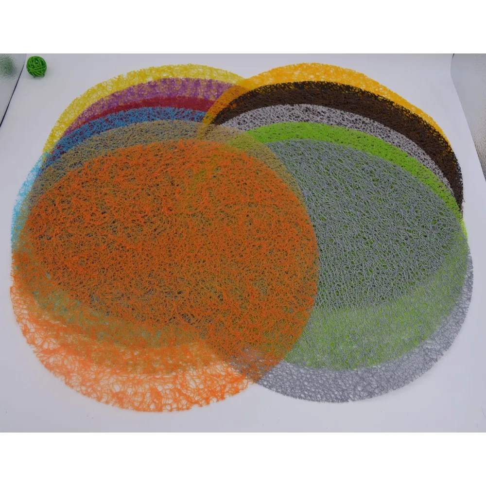 Placemats Western pad non-slip plastic mat insulation pad placemat Environmentally friendly EVA Heat-insulated Round
Placemats Western pad non-slip plastic mat insulation pad placemat Environmentally friendly EVA Heat-insulated Round