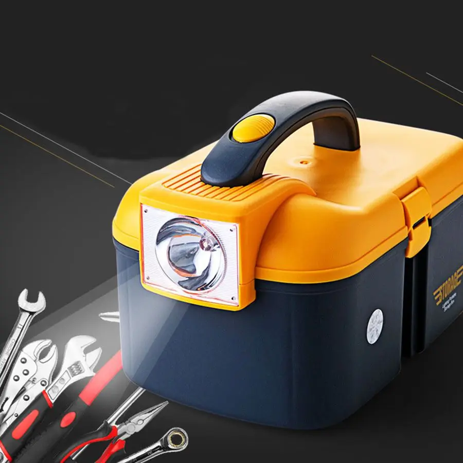 Lighting Storage Box Portable Plastic Sundries Storage Sack Emergency Medical Box High Quality big Tool Box
Lighting Storage Box Portable Plastic Sundries Storage Sack Emergency Medical Box High Quality big Tool Box