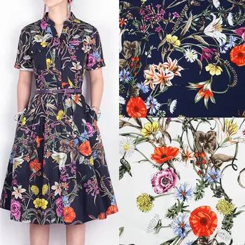 100x140cm Pretty Brand New Design White & Navy Blue Morning Glory Flower Floral Fabric 100% Cotton Fabric For DIY Sewing Bedding
100x140cm Pretty Brand New Design White & Navy Blue Morning Glory Flower Floral Fabric 100% Cotton Fabric For DIY Sewing Bedding