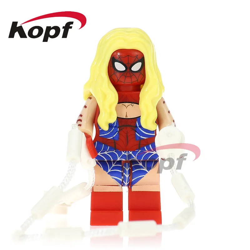 Single Sale Super Heroes Spider-homecoming Silk Vulture Captain Spider Girl Building Blocks Learning Toys for children Gift 0278
Single Sale Super Heroes Spider-homecoming Silk Vulture Captain Spider Girl Building Blocks Learning Toys for children Gift 0278