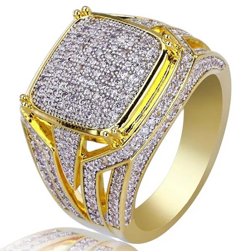 Square Gold Color Men Ring Signet Seal Male Ring Bling Cubic Zircon Wedding Band Engagement Party Punk Rock Hip Hop DDR199
Square Gold Color Men Ring Signet Seal Male Ring Bling Cubic Zircon Wedding Band Engagement Party Punk Rock Hip Hop DDR199