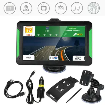 7 inch GPS Navigation Device Maps Truck Car Auto Touch Screen 256MB + 8GB Real-time voice broadcast Hi-Fi speaker Europe Map
7 inch GPS Navigation Device Maps Truck Car Auto Touch Screen 256MB + 8GB Real-time voice broadcast Hi-Fi speaker Europe Map