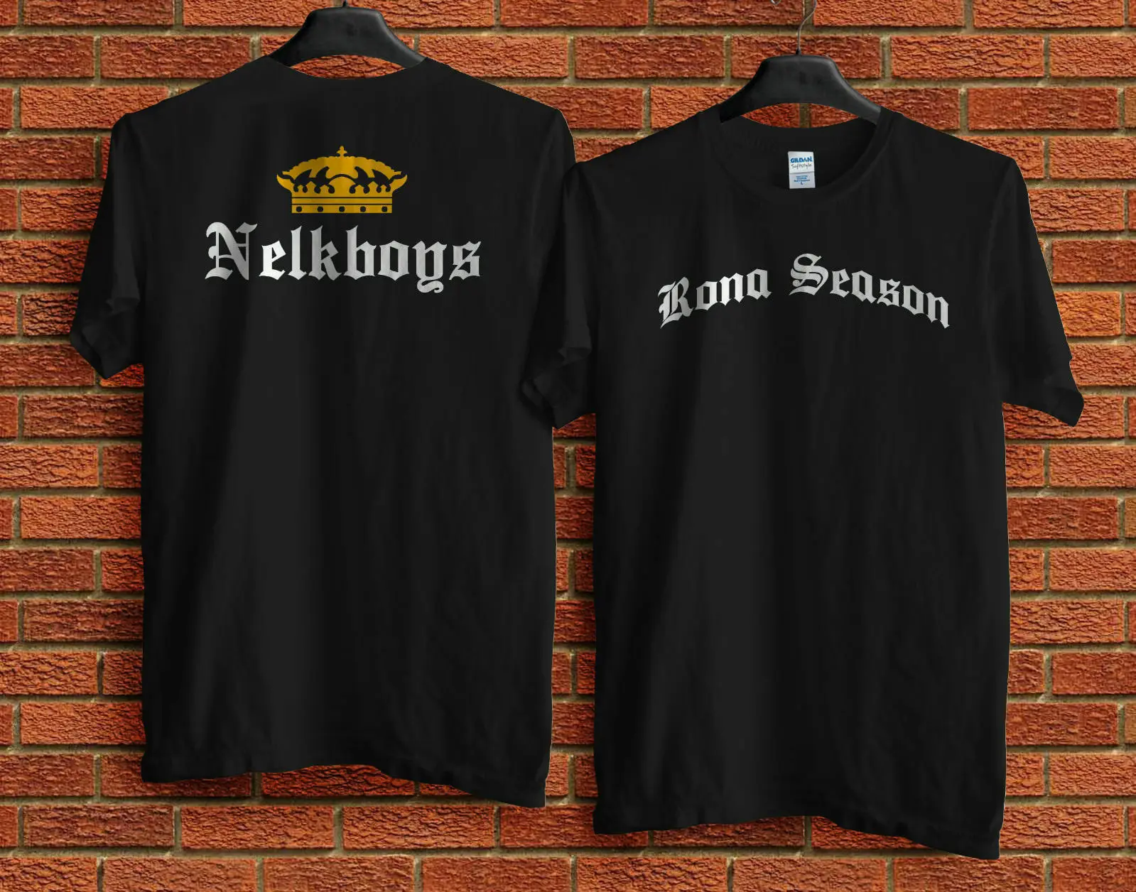 Rare RONA SEASON-NELK BOYS tshirt gildan reprint