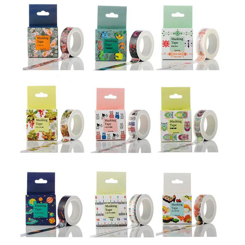 Cartoon Patterns Animals Washi Tape Planner Scrapbooking Kawaii Decorative Adhesive Masking Tape Japanese Office Stationery
Cartoon Patterns Animals Washi Tape Planner Scrapbooking Kawaii Decorative Adhesive Masking Tape Japanese Office Stationery