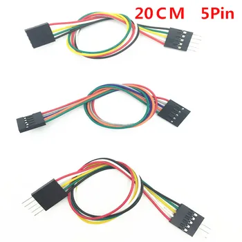 20pcs/lot DuPont Cables 20cm 5pin 2.54MM AWG26 draht Breadboard Jumper Wires Cables for Electronic DIY Starter Kits
20pcs/lot DuPont Cables 20cm 5pin 2.54MM AWG26 draht Breadboard Jumper Wires Cables for Electronic DIY Starter Kits