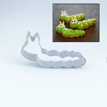Worm Shape Stainless Steel Cookie Cutter Baking Cake Sugar Craft Decorating Tools
Worm Shape Stainless Steel Cookie Cutter Baking Cake Sugar Craft Decorating Tools