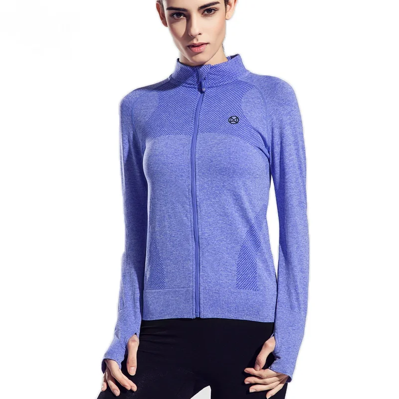 Women Gym Sport Shirt Compression Fitness Quick Dry Running Tops Long Sleeve Sport Shirts Kleding Yoga Jacket with Zipper
Women Gym Sport Shirt Compression Fitness Quick Dry Running Tops Long Sleeve Sport Shirts Kleding Yoga Jacket with Zipper