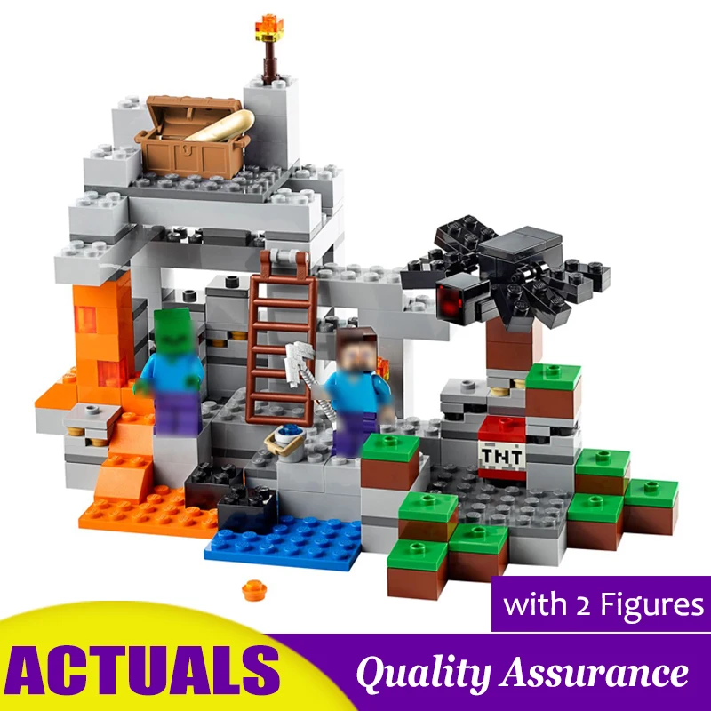 21113 Compatible legoed Minecrafted My World 18016 The Cave Spider Battle Building Blocks Intelligence Toys DIY Bricks
21113 Compatible legoed Minecrafted My World 18016 The Cave Spider Battle Building Blocks Intelligence Toys DIY Bricks