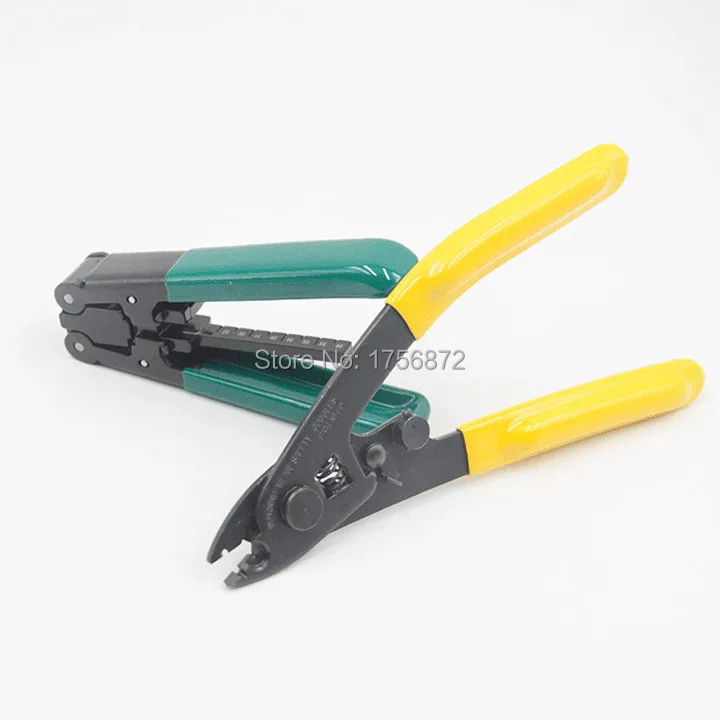FTTH Splice Fiber Optic Tool Kits Drop Cable Stripper+ Fiber Optic Miller Stripper
FTTH Splice Fiber Optic Tool Kits Drop Cable Stripper+ Fiber Optic Miller Stripper
