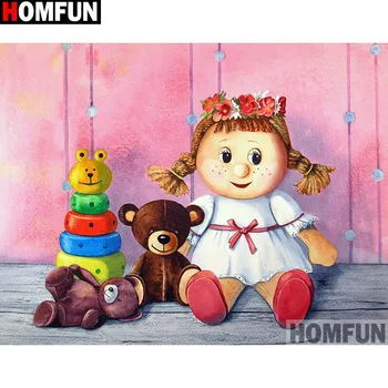 HOMFUN Full Square/Round Drill 5D DIY Diamond Painting "toy doll" 3D Embroidery Cross Stitch 5D Home Decor A13335
HOMFUN Full Square/Round Drill 5D DIY Diamond Painting "toy doll" 3D Embroidery Cross Stitch 5D Home Decor A13335