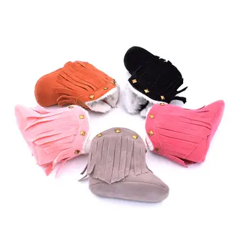Cowboy For Girls With Studs Baby First Walkers Baby Shoes Fashion Boots for Kids Solid Fringe Winter Warm Snow Shoes
Cowboy For Girls With Studs Baby First Walkers Baby Shoes Fashion Boots for Kids Solid Fringe Winter Warm Snow Shoes