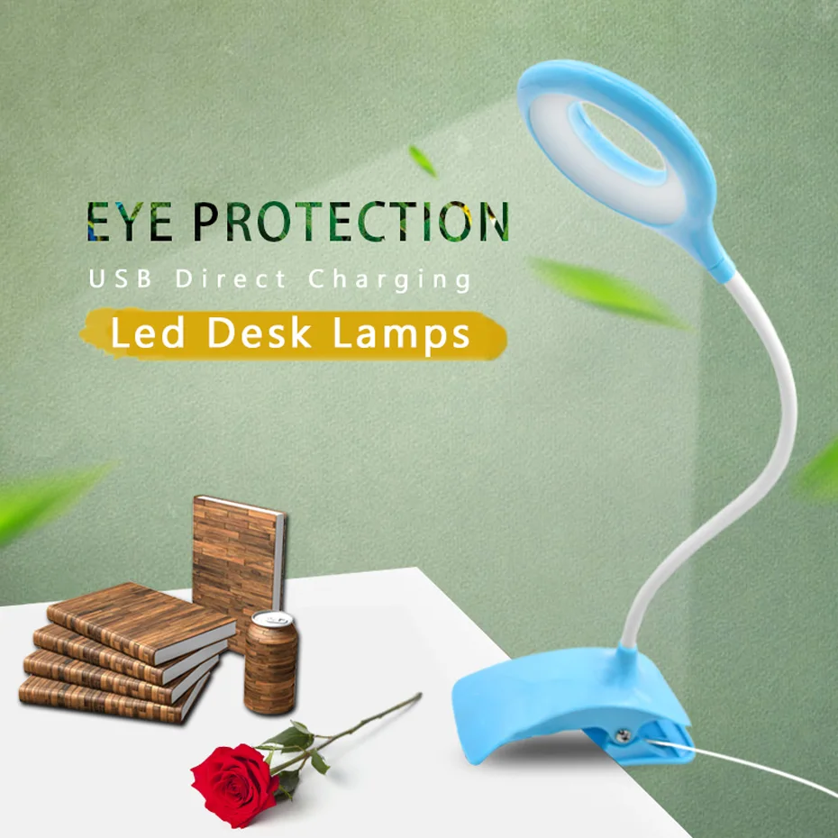 LED Clip Desk Lamp 16 led Eye Protection Reading USB Led Table Lamps Night Light DC Charging for Travel Study Student book Lamp
LED Clip Desk Lamp 16 led Eye Protection Reading USB Led Table Lamps Night Light DC Charging for Travel Study Student book Lamp