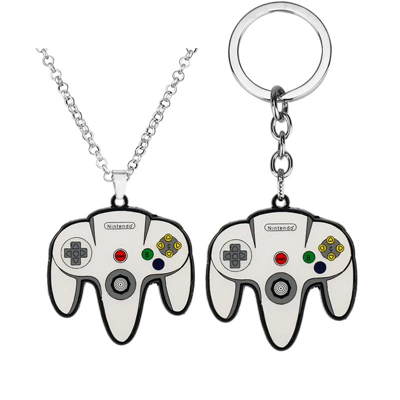 Hip Hop Creative Jewelry Game Controller Necklace&Keychains Boyfriend Perfect Gift Video Game Controller Pendant Car Keyring
Hip Hop Creative Jewelry Game Controller Necklace&Keychains Boyfriend Perfect Gift Video Game Controller Pendant Car Keyring