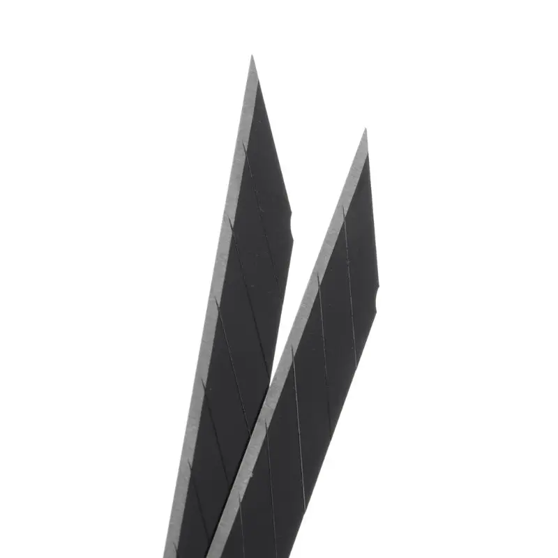 10pcs 9mm 30 Degrees Ultra Sharp Snap Off Replacement Razor Blades Utility Knife Blade Tools Alloy Steel FD-B40A dorp shipping
10pcs 9mm 30 Degrees Ultra Sharp Snap Off Replacement Razor Blades Utility Knife Blade Tools Alloy Steel FD-B40A dorp shipping