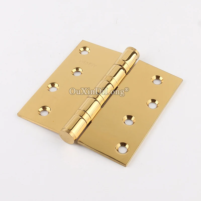 Brand New 4PCS 4Inch*4Inch*3mm Stainless Steel Door Hinges Heavy Bearing Smoothly and Mute Furniture Door Hinges
Brand New 4PCS 4Inch*4Inch*3mm Stainless Steel Door Hinges Heavy Bearing Smoothly and Mute Furniture Door Hinges