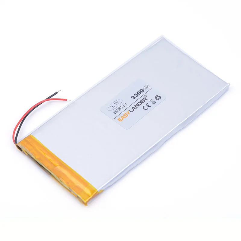 3.7V 3300mAH 4858112 Polymer lithium ion / Li-ion battery for POWER BANK tablet pc mp3 mp4 GPS cell phone speaker
3.7V 3300mAH 4858112 Polymer lithium ion / Li-ion battery for POWER BANK tablet pc mp3 mp4 GPS cell phone speaker