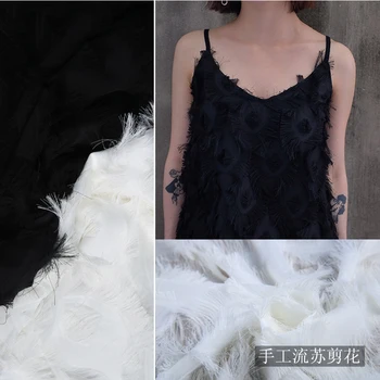 New summer fashion jacquard cotton fabric high-end peacock feather tassel jacquard fabric dress brocade wholesale fabric
New summer fashion jacquard cotton fabric high-end peacock feather tassel jacquard fabric dress brocade wholesale fabric