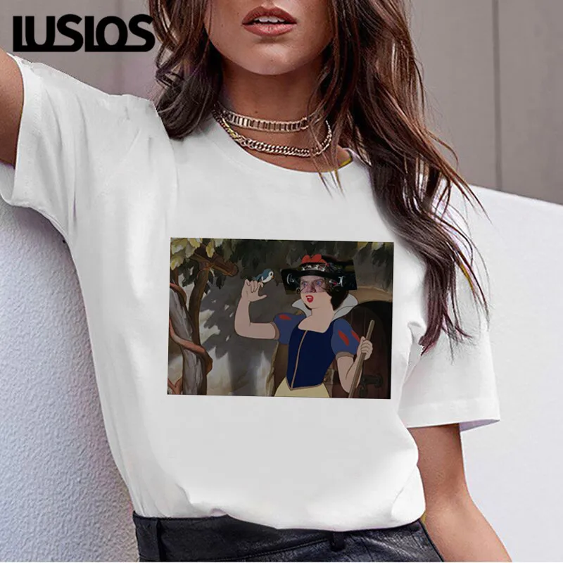 LUS LOS Summer Hot Selling White Top Funny Pictures Printed T-Shirt Harajuku Style 90s Female Plus Size T-Shirts Streetwear Tees
LUS LOS Summer Hot Selling White Top Funny Pictures Printed T-Shirt Harajuku Style 90s Female Plus Size T-Shirts Streetwear Tees