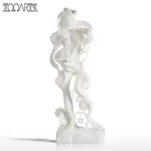 Tooarts Escultura 3D imprimé Sculpture surréalisme David Statues pour la maison salon décoration œuvre décoration de la maison(China)