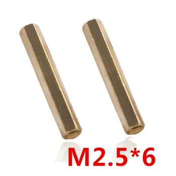 Hex nut / screw M2.5x6 Hex Head Brass Threaded Pillar Female PCB Stand Off Spacer
Hex nut / screw M2.5x6 Hex Head Brass Threaded Pillar Female PCB Stand Off Spacer