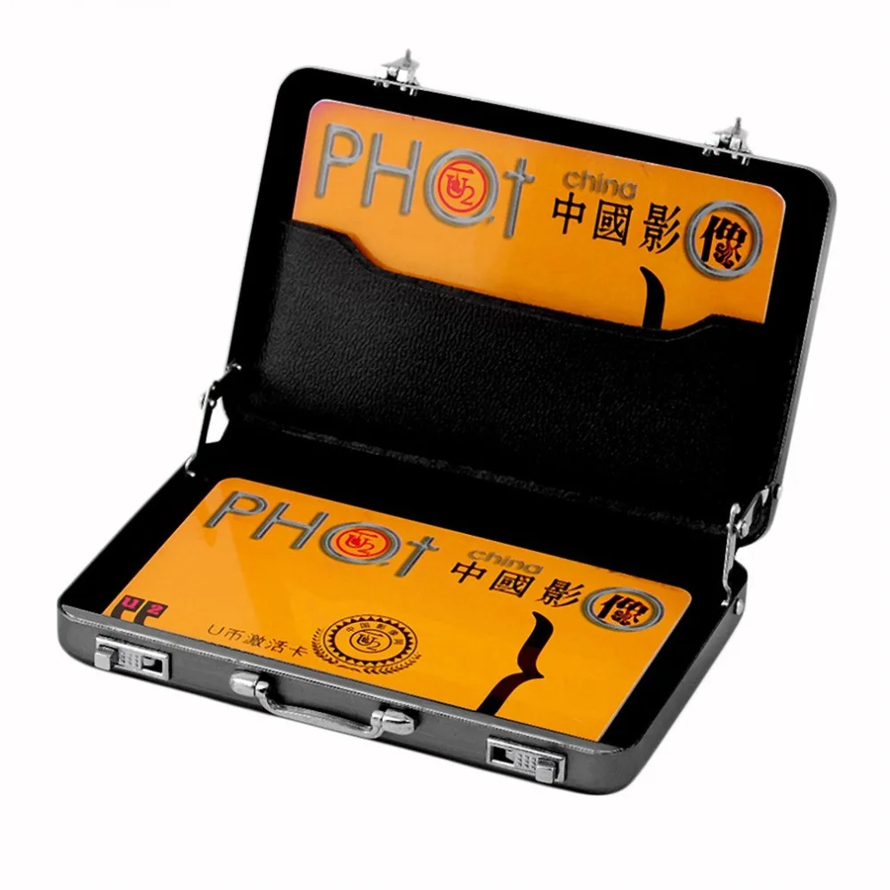 Mini Briefcase Business Card Case ID Holders Password Aluminium Credit Card Holder
Mini Briefcase Business Card Case ID Holders Password Aluminium Credit Card Holder