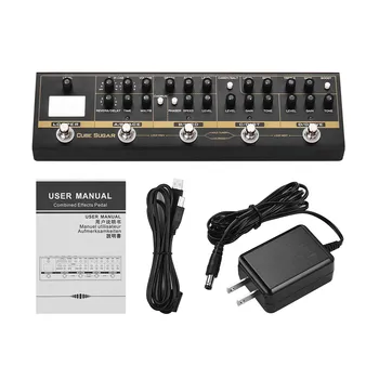 CUVAVE Guitar Effects Pedal with 72 IR Cabinets Simulation 9 Loops Tuner Boost Overdive Distortion Chorus Phaser Reverb Effects
CUVAVE Guitar Effects Pedal with 72 IR Cabinets Simulation 9 Loops Tuner Boost Overdive Distortion Chorus Phaser Reverb Effects