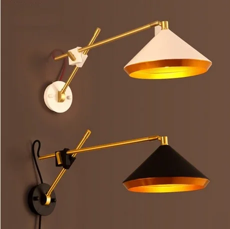 Loft Style Iron Arm Folding Wall Sconce Decorative Bedside Wall Lamp Industrial Vintage Wall Light For Home Lighting Arandela
Loft Style Iron Arm Folding Wall Sconce Decorative Bedside Wall Lamp Industrial Vintage Wall Light For Home Lighting Arandela