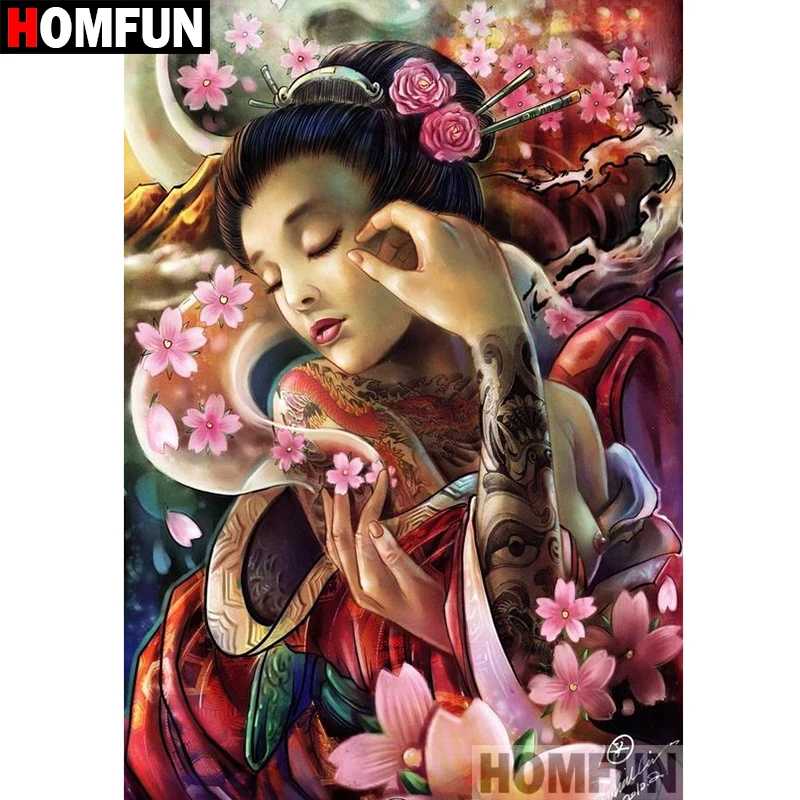 HOMFUN 5D DIY Diamond Painting Full Square/Round Drill "Woman flower" Embroidery Cross Stitch gift Home Decor Gift A08346
HOMFUN 5D DIY Diamond Painting Full Square/Round Drill "Woman flower" Embroidery Cross Stitch gift Home Decor Gift A08346