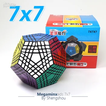 Shengshou Megaminxeds 7x7x7 Teraminx Magic Cube Puzzle 7x7 Professional Dodecahedron Cube Twist Puzzle Educational Toys
Shengshou Megaminxeds 7x7x7 Teraminx Magic Cube Puzzle 7x7 Professional Dodecahedron Cube Twist Puzzle Educational Toys