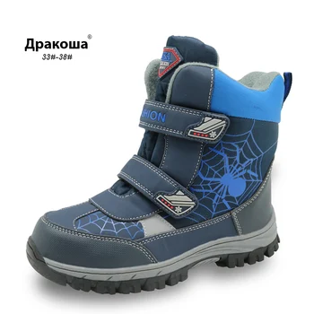 Apakowa Winter Children Shoes Mid-Calf PU Leather Waterproof Martin Boots Kids Snow Boots Boys Rubber Boots Fashion Sneakers
Apakowa Winter Children Shoes Mid-Calf PU Leather Waterproof Martin Boots Kids Snow Boots Boys Rubber Boots Fashion Sneakers