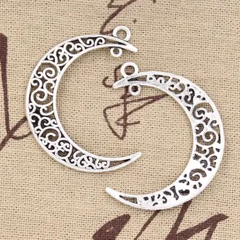 5pcs Charms Hollow Moon 40x30mm Antique Making Pendant fit,Vintage Tibetan Bronze Silver color,DIY Handmade Jewelry
5pcs Charms Hollow Moon 40x30mm Antique Making Pendant fit,Vintage Tibetan Bronze Silver color,DIY Handmade Jewelry