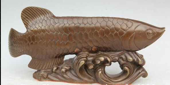 JP S0522 14" Chinese Bronze Folk Feng Shui Sea Fish barracuda Animal Statue sculpture
JP S0522 14" Chinese Bronze Folk Feng Shui Sea Fish barracuda Animal Statue sculpture