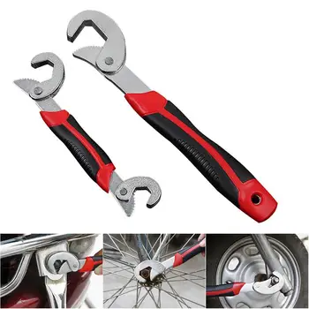 Universal Hook Shape Adjustable Pipe Wrench Multi-function Labor-saving Quick Snap Forged All-purpose Spanner
Universal Hook Shape Adjustable Pipe Wrench Multi-function Labor-saving Quick Snap Forged All-purpose Spanner